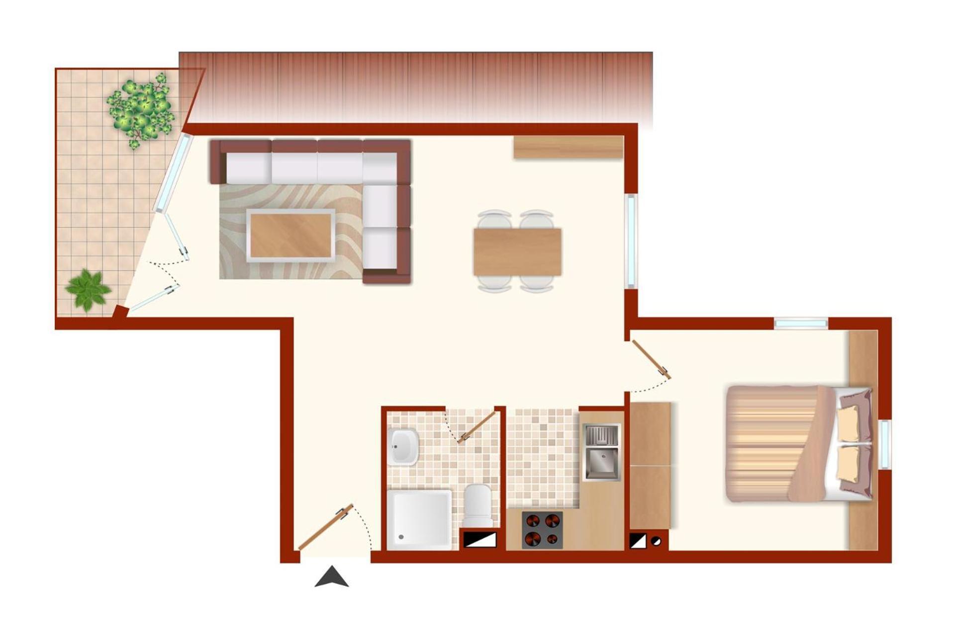 Haus Windjammer Krusenstern ลาเบอ ภายนอก รูปภาพ
